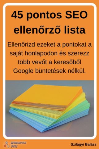 45 pontos SEO lista pin