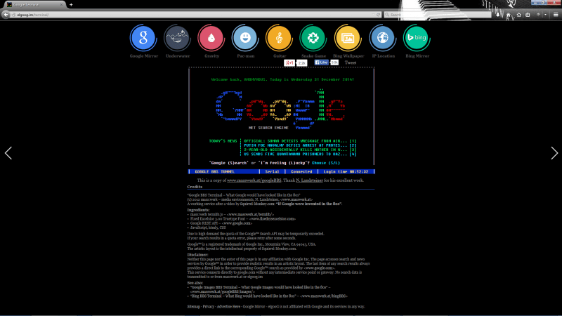 Google Terminal