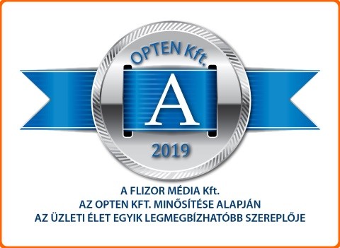 „A” minősítést kaptunk az OPTEN Kft-től