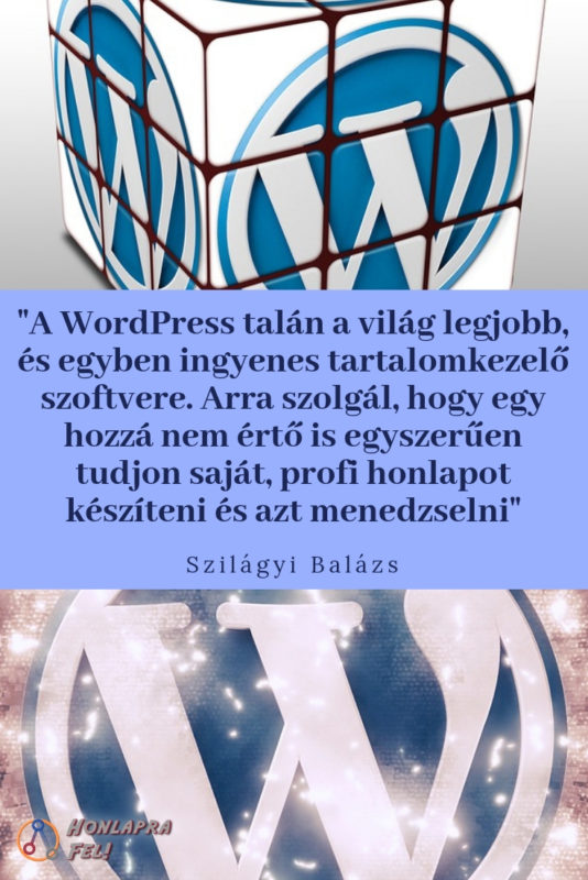 WordPress telepítése