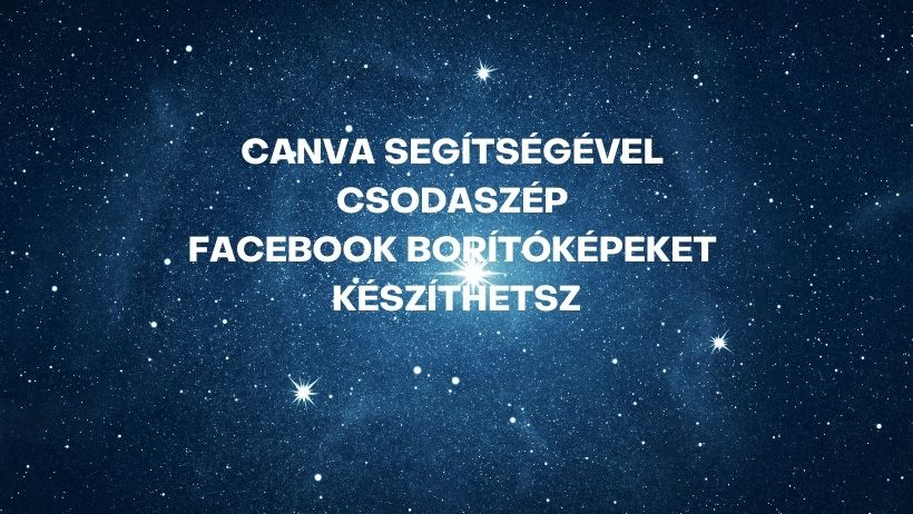 Facebook borítókép minta csillagos égbolttal