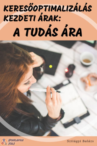 keresőoptimalizálás árak tudás ára