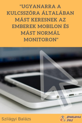 Mobil optimalizálás - ugyanaz a kulcsszó