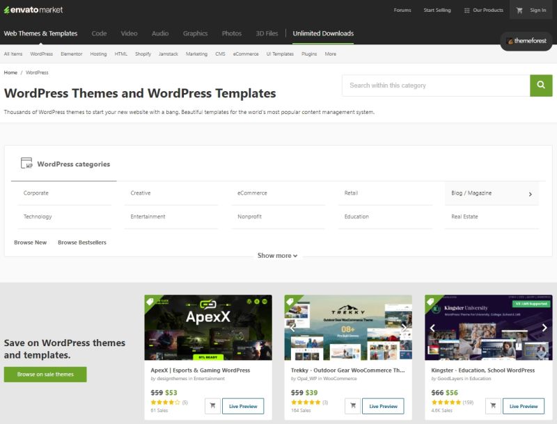 wordpress-sablonok